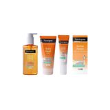 Neutrogena Sivilce Karşıtı Yüz Temizleme Jeli+peeling Jel +sivilce Jeli+yağsız Nemlendirici 4'lü Set