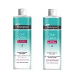 Neutrogena Skin Detox Micellar Water 2x400 ml Yüz Temizleme Peeling