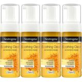 Neutrogena Soothing Clear 4x150 ml Yüz Temizleme Köpüğü
