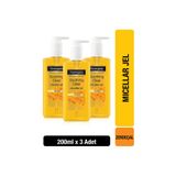 Neutrogena Soothing Clear Micellar 3x200 ml Makyaj Temizleme Jeli