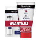 Neutrogena Spf20 Koruyucu Dudak Kremi Parfümlü 75 ml + Norveç Formülü El Kremi