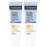 Neutrogena Ultra Sheer Age Shield Fluid SPF50 2x50 ml Güneş Koruyucu