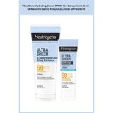 Neutrogena Ultra Sheer Hydrating Cream SPF50 Yüz Güneş Kremi 50 ml + Nemlendirici Güneş Koruyucu Losyon SPF50 2