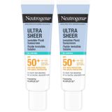 Neutrogena Ultra Sheer Oil Control Fluid SPF50 2x50 ml Güneş Koruyucu