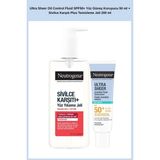 Neutrogena Ultra Sheer Oil Control Fluid SPF50+ Yüz Güneş Koruyucu 50 ml + Sivilce Karşıtı Plus Temizleme Jeli 200 ml