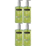 Neutrogena Visibly Clear Pore&Shine Temizleme Jeli, 200ml, Parlama Karşıtı, 4'lü Set