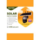 NEUTRON 3MP 4G Solar Güneş Enerjili IP Kamera NTL-PT-10-4GWOS-3MP