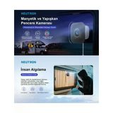 Neutron NTL-IP15GS-3MP Full HD Gece Görüşlü Wi-Fi Pencere Güvenlik Kamerası
