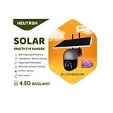 Neutron NTL-PT-10-4GWOS-3MP 3 MP 360 Derece Güneş Enerjili Gece Görüşlü 4G IP Güvenlik Kamerası