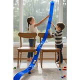 NeUygun Flex Track Yarış Pisti 4.5 Metre Vantuzlu Plastik 360° Dönebilen 2 Araba ve 2 Renkli Top