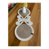 Nev Design Jüt, Hasır, Runner, Masa Örtüsü 85x33