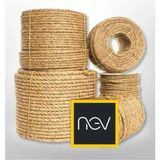 Nev Hasır Ip 4mm 75 Metre (Jüt Halat Kendir Doğal Ip)