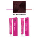 Neva Color 2x50 gr Premium 4.65 Akaju Kızıl Kestane Kalıcı Krem Saç Boyası