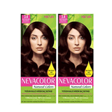 Neva Color 3.4 Koyu Kestane x2 Saç Boyası