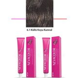Neva Color 6.1 Küllü Koyu Kumral 2x50 gr Saç Boyası