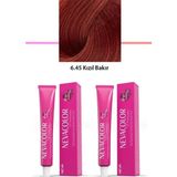 Neva Color 6.45 Kızıl Bakır 2x50 gr Saç Boyası