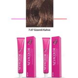 Neva Color 7.07 Gizemli Kahve Tüp 2x50 gr Saç Boyası