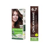 Neva Color Natural Colors 6.7 Çikolata Kahve Kalıcı Krem Saç Boyası