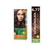 Neva Color Natural Colors 6.77 Sıcak Çikolata Kalıcı Krem Saç Boyası