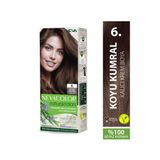 Neva Color Natural Colors 6. Koyu Kumral Kalıcı Krem Saç Boyası