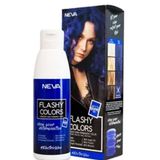 Neva Flashy Colors Elektrik Mavi Yarı Kalıcı 100 ml Saç Boyası