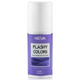 Neva Flashy Colors Geçici Renk Ametist 75 ml Saç Spreyi