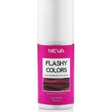 Neva Flashy Colors Geçici Renkli Sıcak Pembe 75 ml Saç Spreyi