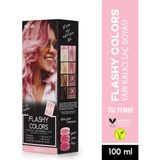 Neva Flashy Colors (Vegan) Toz Pembe Direkt Uygulanan Yarı Kalıcı Saç Boyası 100ML