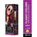 Neva Flashy Colors Yarı Kalıcı Saç Boyası - Ametist 100 ml - Ametist Mor