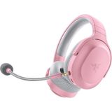 Neva Home Barracuda x - Kablosuz Çoklu Platform Oyun ve Mobil Kulaklık (Smartswitch Çift Kablosuz, Ergonomik Tasarım, Triforce 40MM, Kardioid Mikrofon, 50 Saat Pil Usb-C) Pembe