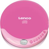 Neva Home CD-011PK - Taşınabilir CD Çalar Pil Şarj Fonksiyonlu - LCD Ekran - Diskman - Cd-Walkman - Kulaklık ve Micro-Usb Şarj Kablolu - Pembe