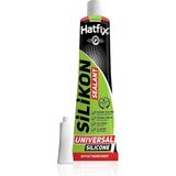 Neva Home Hatfix Tüpte Silikon Sealant - Mükemmel Yapıştırıcı - Esnek - Hızlı Kuruma - Su Geçirmez - Şeffaf
