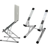 Neva Home Kaliteli Tok Alüminyum Dizüstü Bilgisayar Notebook Standı Yüksekliği Ayarlanabilir 30CM Maksimum Yükseklik Stand Taşınabilir Yükseltici MacBook Uyumlu Tüm Dizüstü Bilgisayar 10-16 Inç N8