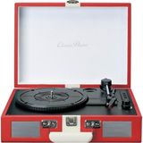 Neva Home Lenco Classic Phono TT-110 Kırmızı Hoparlörlü Bluetoothlu Retro Pikap Plak Çalar