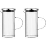 Neva Home Marco Ince Desenli Cam Sürahi 1500 ml 2 Li