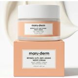 Neva Home Maruderm Retinol%0.3 Yaşlanma Karşıtı Gece Kremi – Kırışıklık Karşıtı Yenileyici Yüz Kremi, Seramid & Peptit Kompleksi Ile, 50 ml