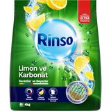 Neva Home Toz Çamaşır Deterjanı Limon ve Karbonat Renkliler ve Beyazlar Için 4 kg