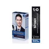 Neva Men 1/0 Natural Black Siyah Amonyaksız Krem Saç Boyası