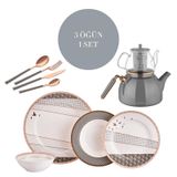 Neva N2938 Grizay Koro 3 Öğün 1 Set Tabak