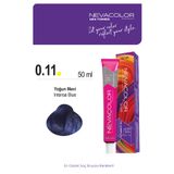 Neva Premium Kalıcı Krem Saç Boyası 0.11 Yoğun Mavi