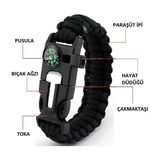 Neva Prime Çok Amaçlı Hayatta Kalma Bilekliği - Standart - Çok Renkli
