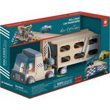 Neva Prime Top Bright Ahşap Yarış Araba Taşıyıcı S02006020 - Standart - Çok Renkli