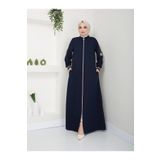 Neva Style Biyeli Büyük Beden Ferace