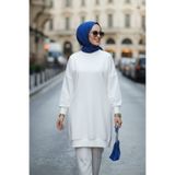 Neva Style Ekru Tesettür Tunik 30644E