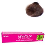 Nevacolor 6.3 Fındık Kabuğu 4 Adet Tüp Saç Boyası + 4 Adet Sıvı Oksidan