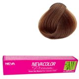 Nevacolor 7.1 Küllü Kumral 4 Adet Tüp Saç Boyası + 4 Adet Sıvı Oksidan