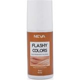 Nevacolor Bronz Kahve Renkli Saç Spreyi 75 ml Amonyaklı Geçici Renk Uygulaması İçin