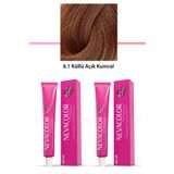Nevacolor Premium 8.1 Küllü Açık Kumral 2x50 ml Kalıcı Krem Saç Boyası