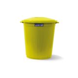 Nevaform Battal Kapaklı Çöp Kovası-50lt Gri Renk