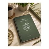 Nevahir Diyet Planlayıcı Defter A5 Kalın Kağıt Helezon Beslenme Takip Ajandası